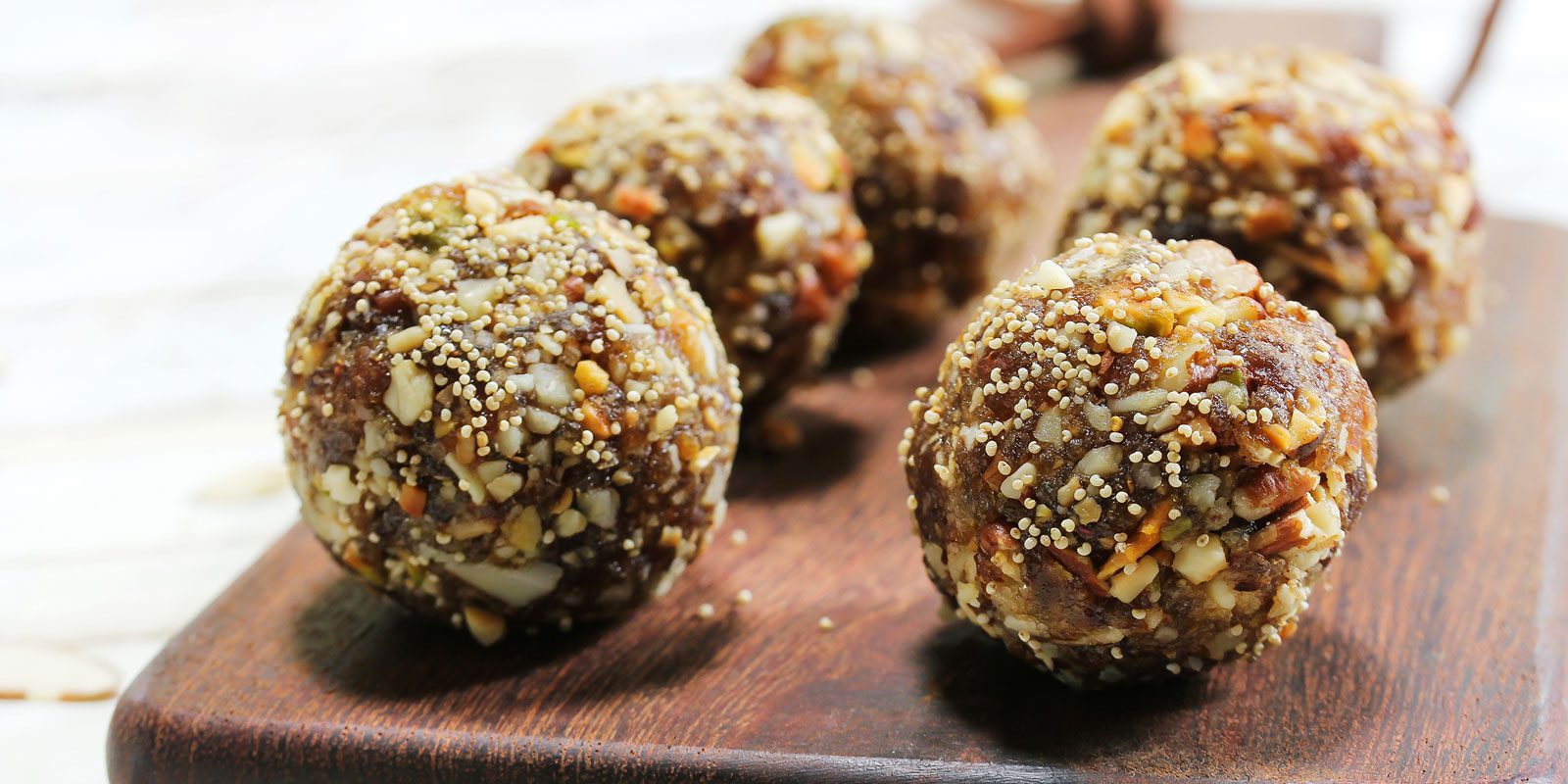 Spiced Cherry Bliss Balls