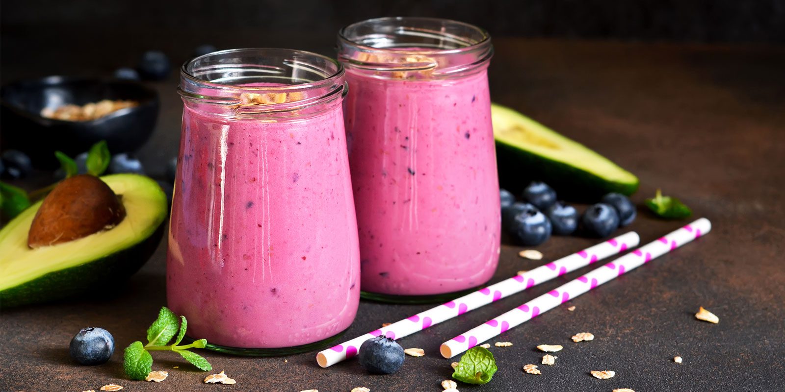 Avocado and Berry Smoothie