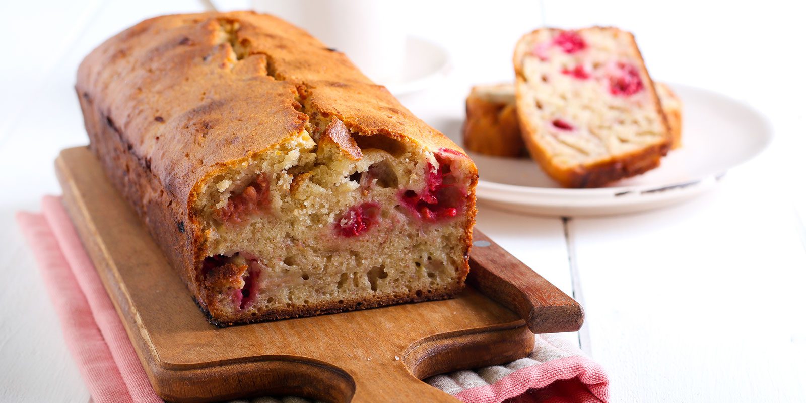 Raspberry Coconut Bread