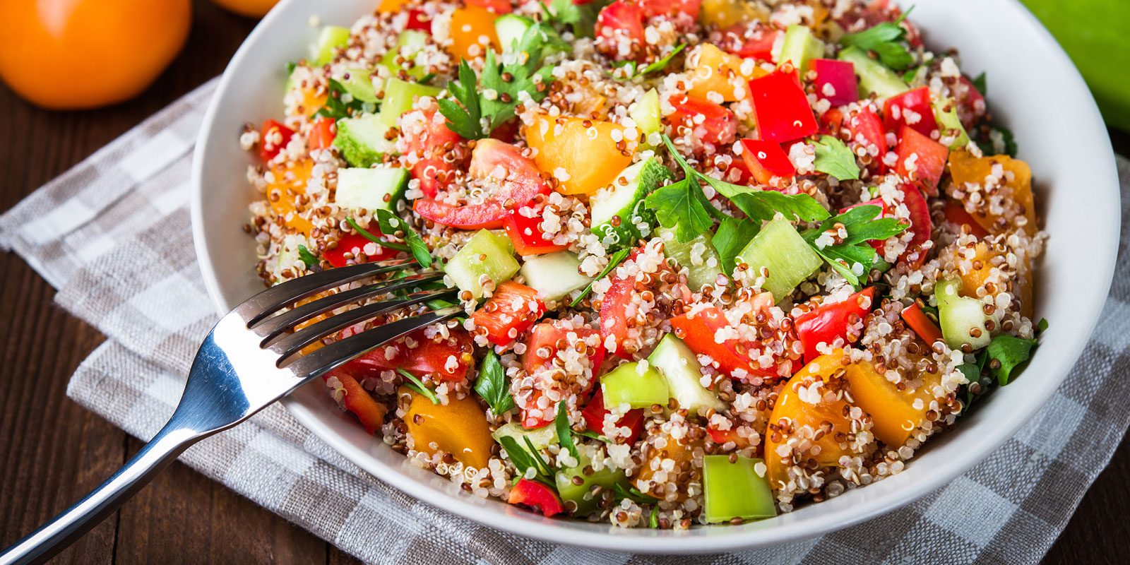 Roast Vegetable and Quinoa Salad