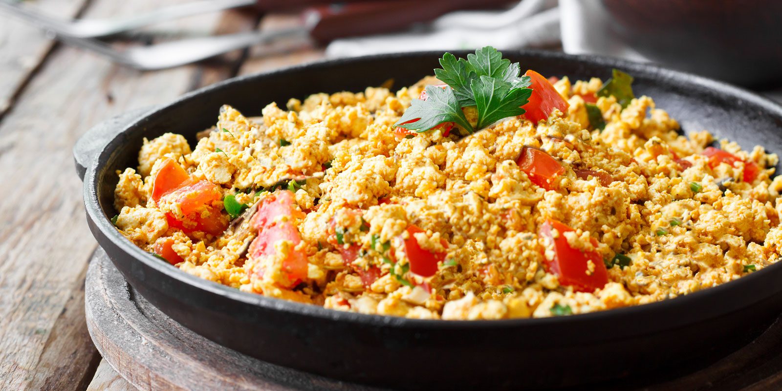 Scrambled Lemon and Herb Tofu