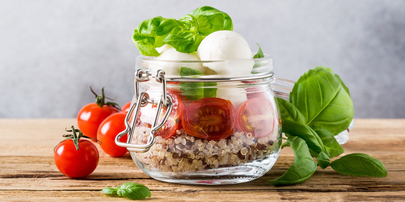 Tomato, Bocconcini and Quinoa Salad