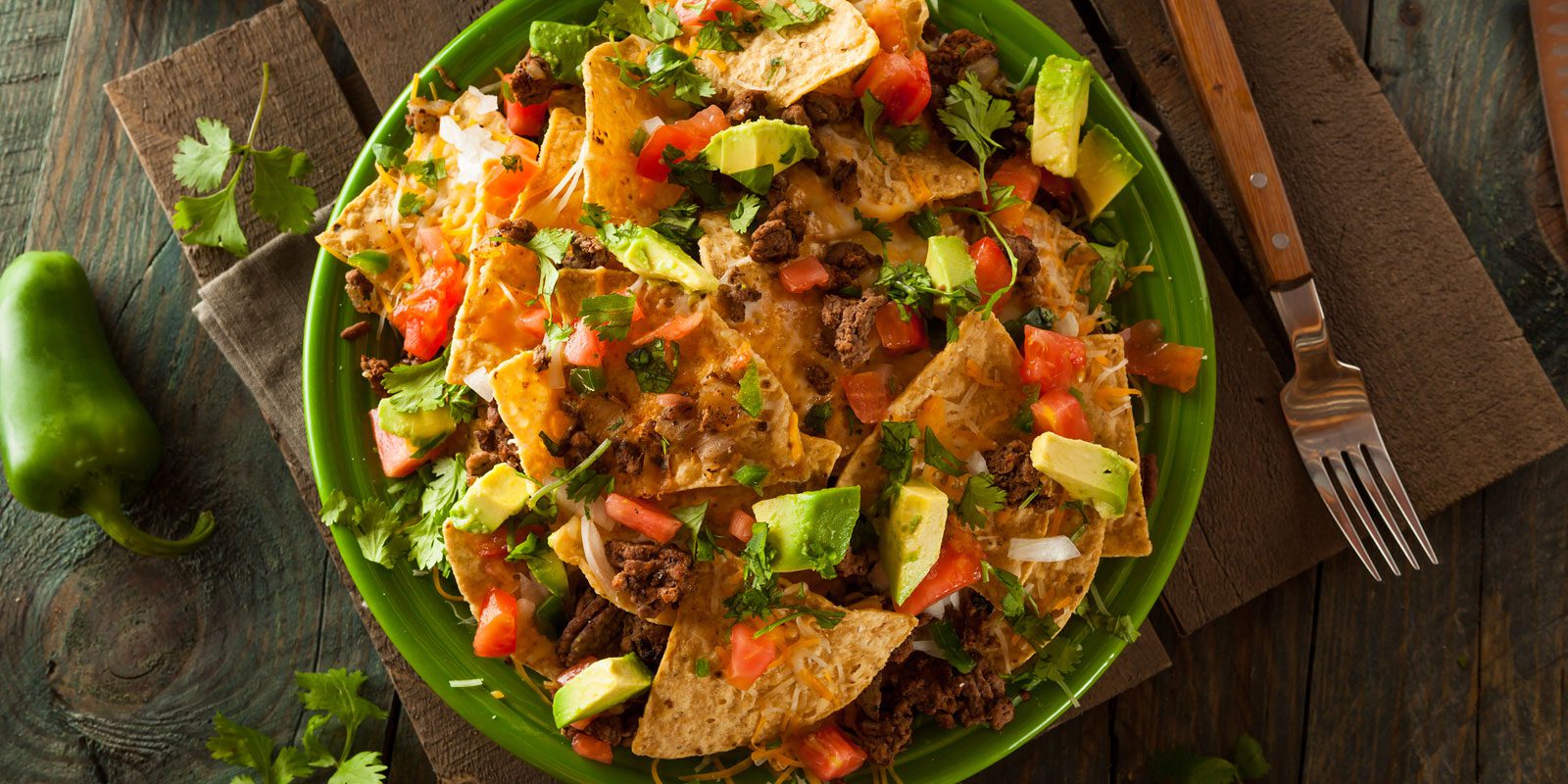 Vegetarian Nachos