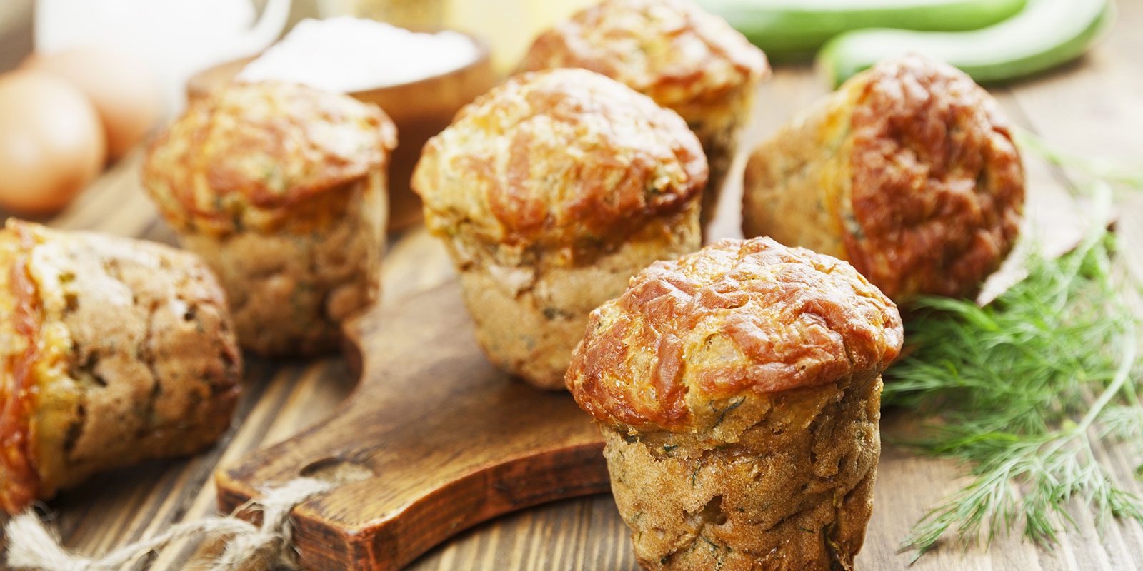 Zucchini Breakfast Muffins